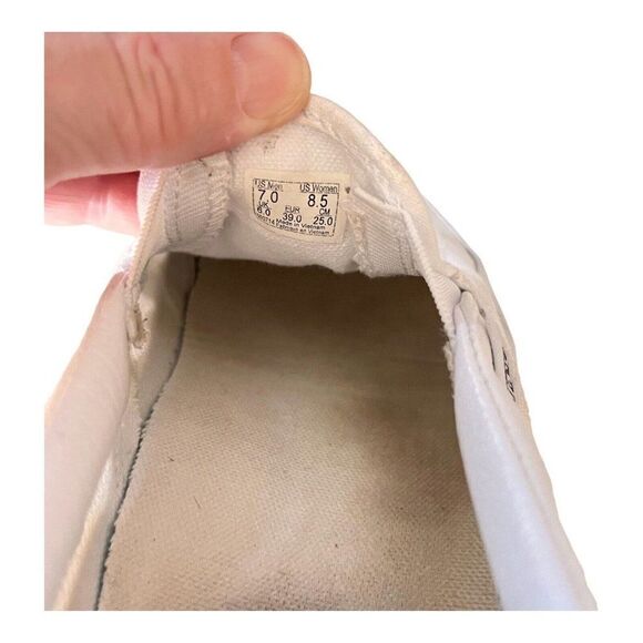 Vans Vault OG Era LX Checkboard Logo Size 7 Men's Shoes Tan And White - Picture 10 of 12